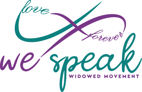 WE Speak Widowed Movement Logo